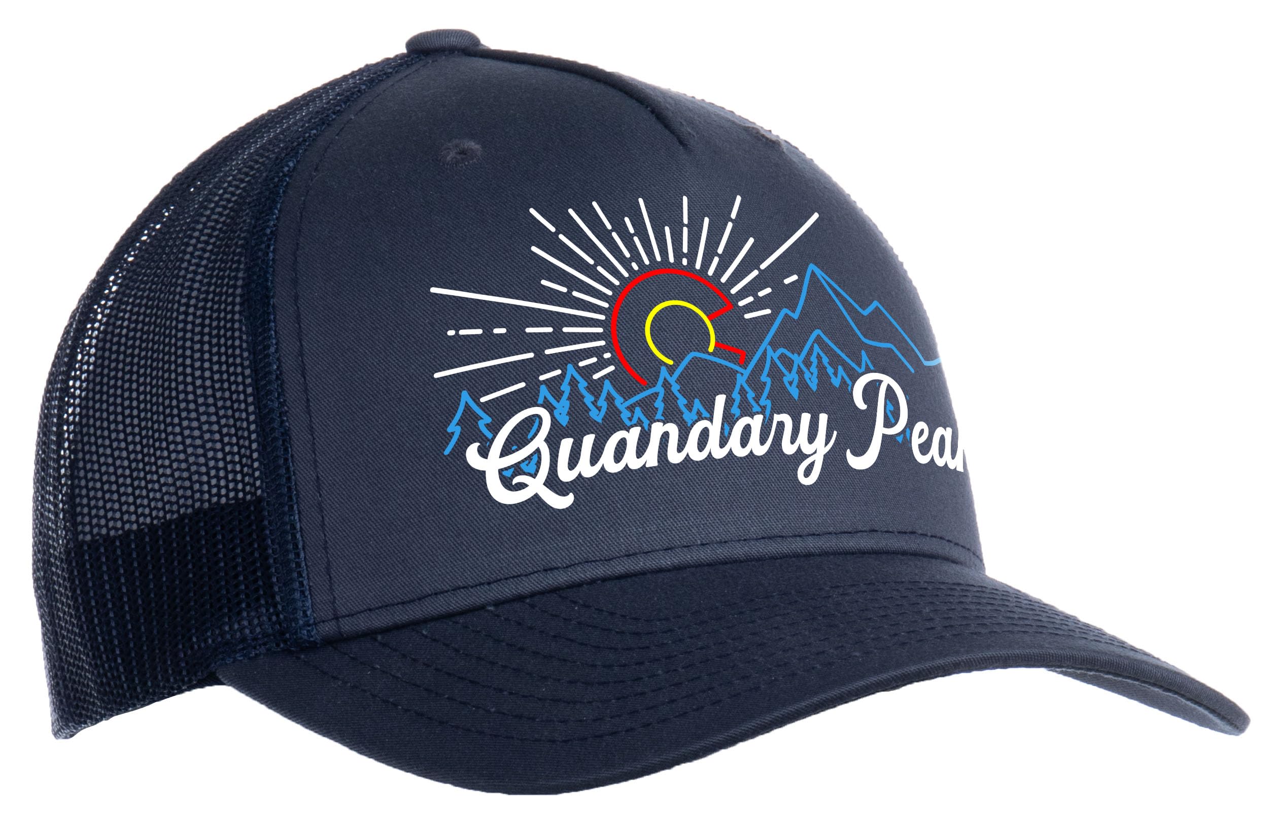 My Colorado Hats | Rocky Mountain West Hiking, CO Camping Baseball Hat for Men Women